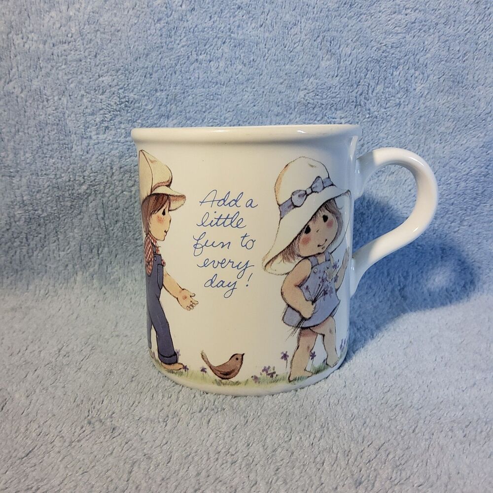 Vintage 1984 Sweet Me American Greetings Stoneware Mug Add A Little Fun